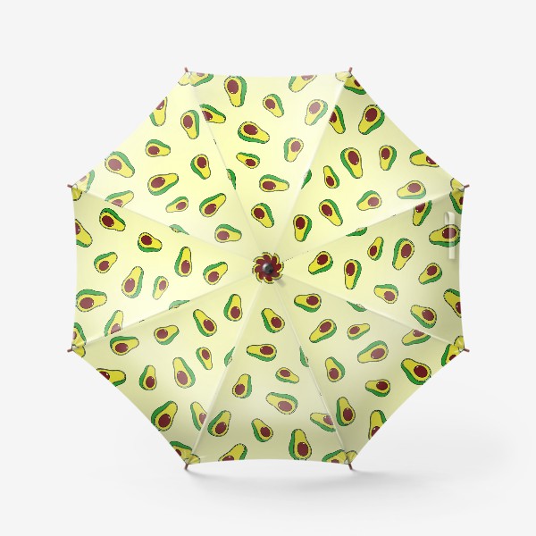 Зонт «Авокадо, светло-желтый миндаль»