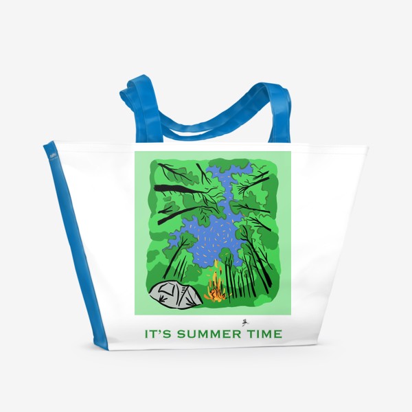 Пляжная сумка «summer time»