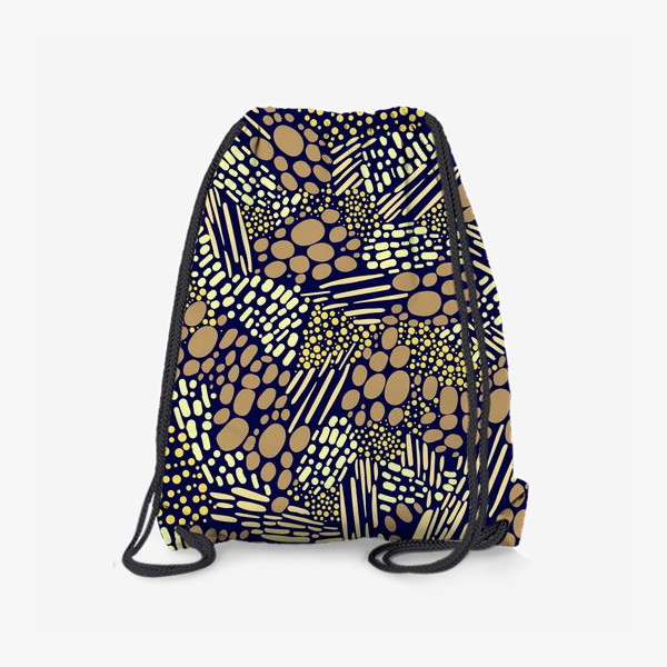 Рюкзак «абстрактные полоски и точки»