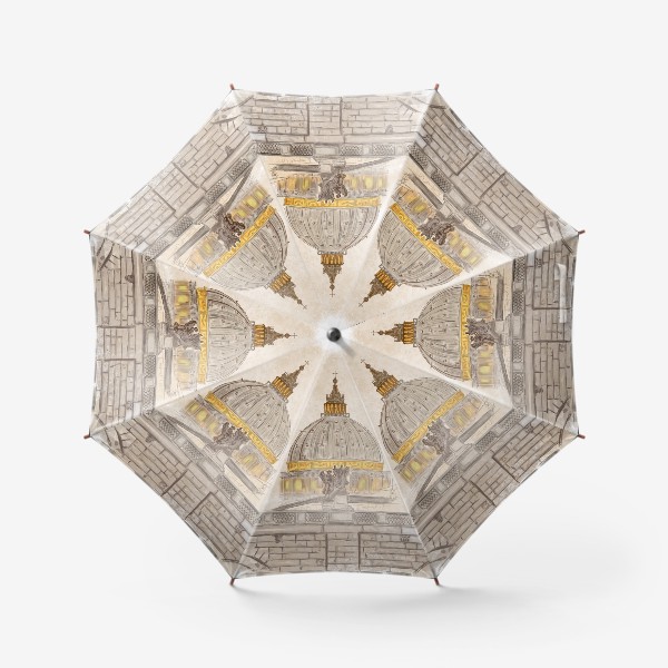 Зонт «Собор Святого Петра. Ватикан. Скетч»