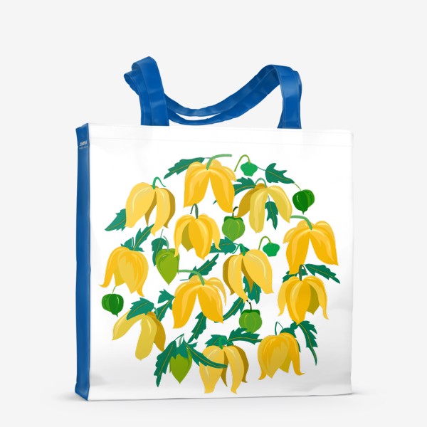 Сумка-шоппер «жёлтые цветы»