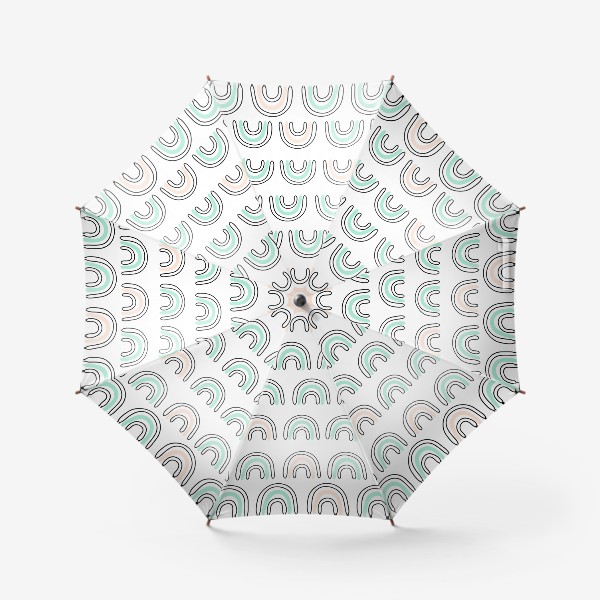 Зонт «Радужный паттерн»