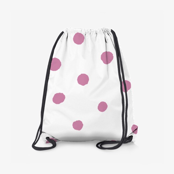 Рюкзак «Паттерн розовые точечки»
