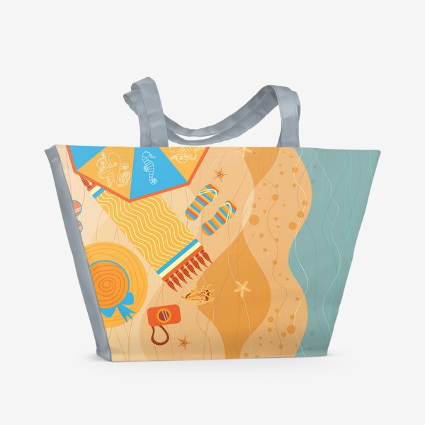 Пляжная сумка «пляж»