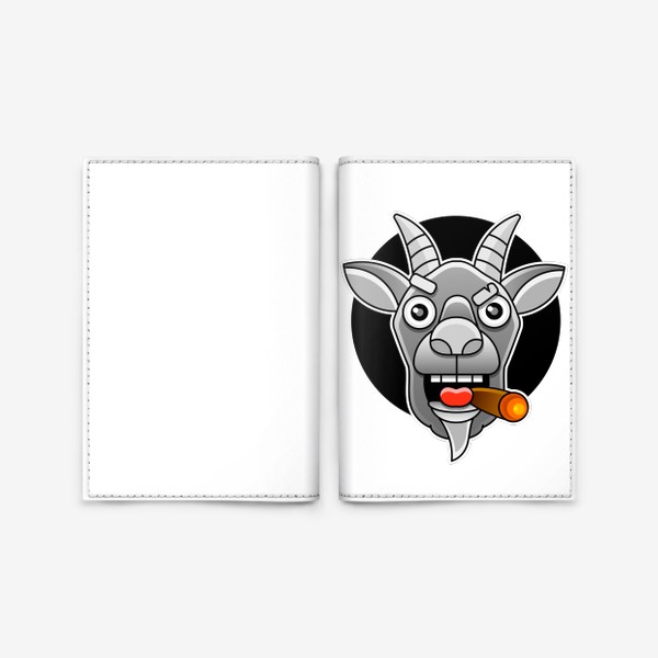 Обложка для паспорта «Козлик»