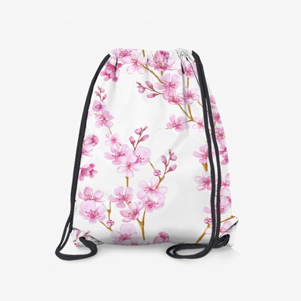 Рюкзак «Весенняя сакура цветущая вишня маленькие цветы»