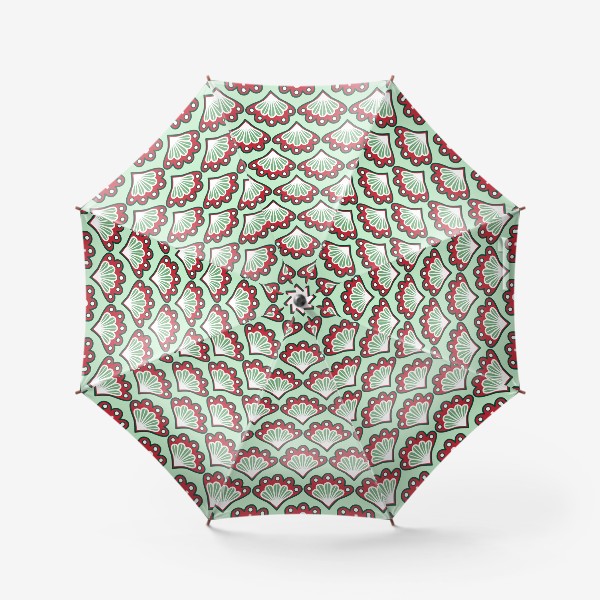 Зонт «Цветочный стилизованный мотив»