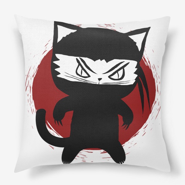 Подушка «Ninja Cat»