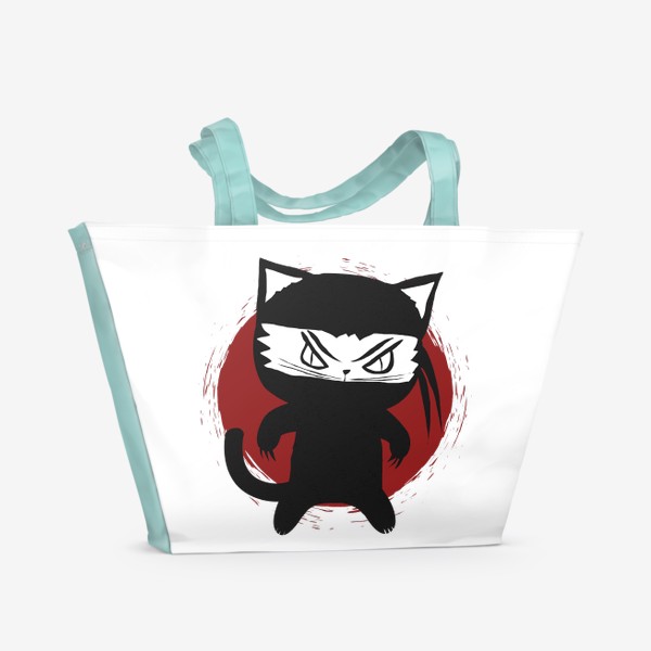 Пляжная сумка &laquo;Ninja Cat&raquo;