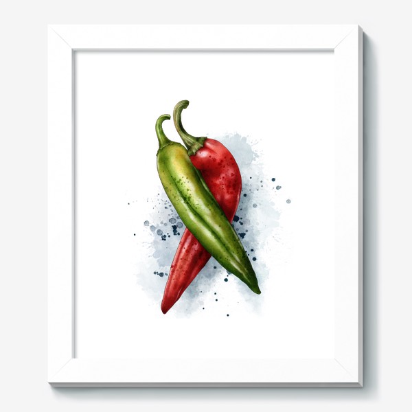 Картина «Острые перцы, Hot Peppers Art»