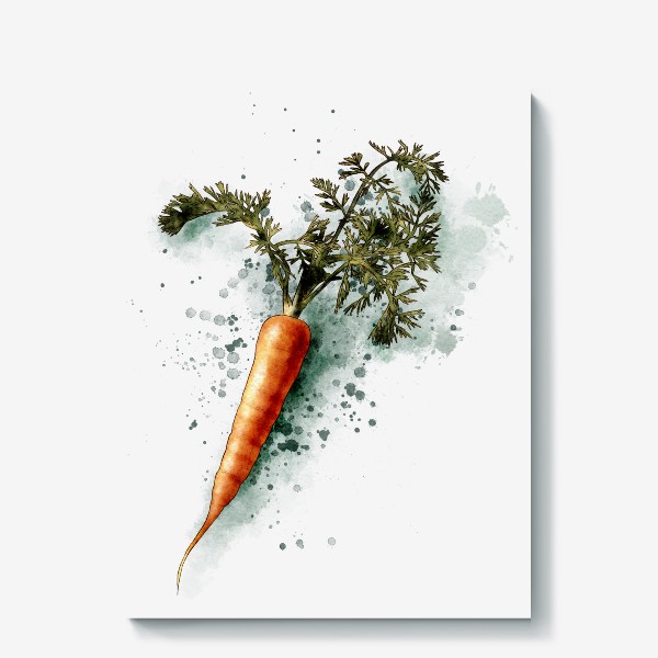 Холст «Морковь»