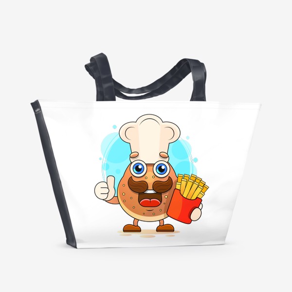 Пляжная сумка «Картошка»
