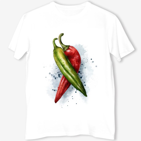 Футболка «Острые перцы, Hot Peppers Art»