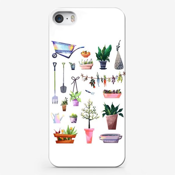 Чехол iPhone «Летний сад 2»