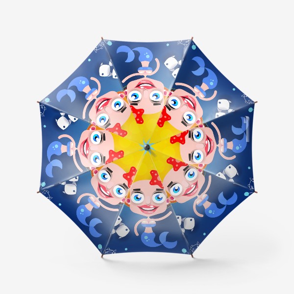 Зонт «Русалка»