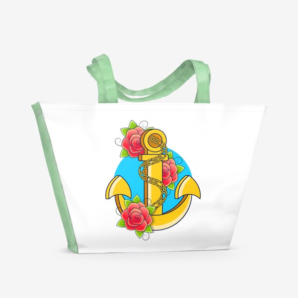 Пляжная сумка «Якорь»