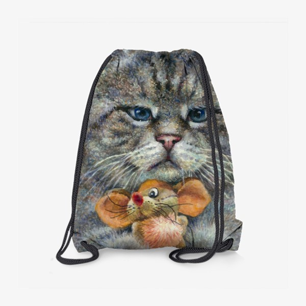 Рюкзак «Кот и мышка»