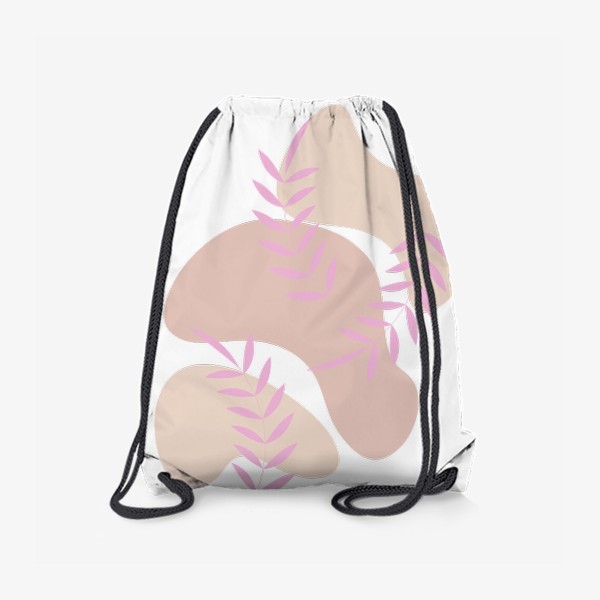 Рюкзак «Абстракция в розовых оттенках»