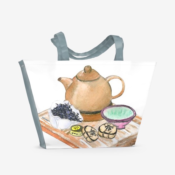 Пляжная сумка «Чайная церемония»