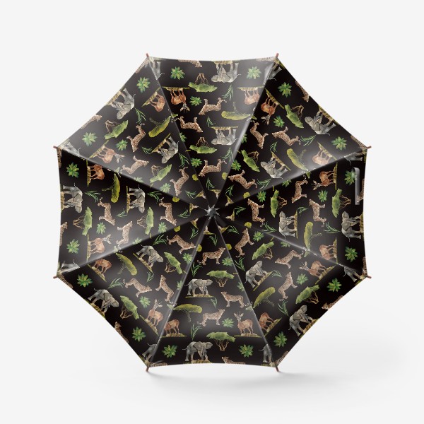Зонт «Животные саванны»