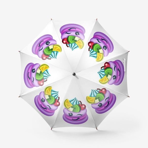 Зонт «Фруктовое пирожное»