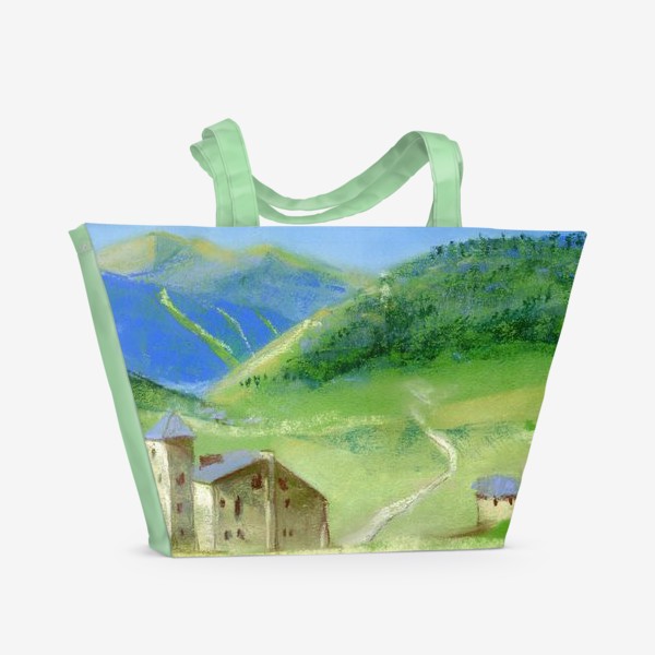 Пляжная сумка «Французские Альпы»