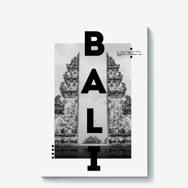 Холст «Бали»