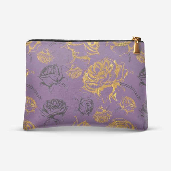 Косметичка «Roses. Violet pattern»