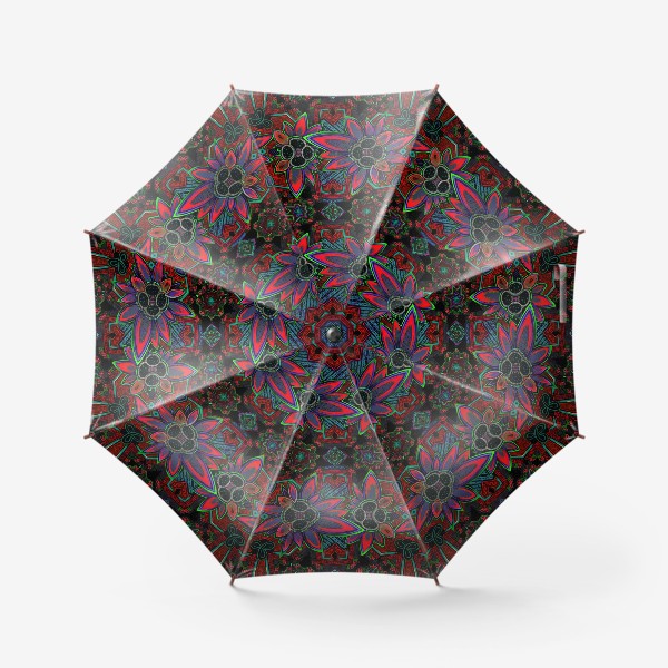 Зонт «В доме кнопки, а на улице цветы»