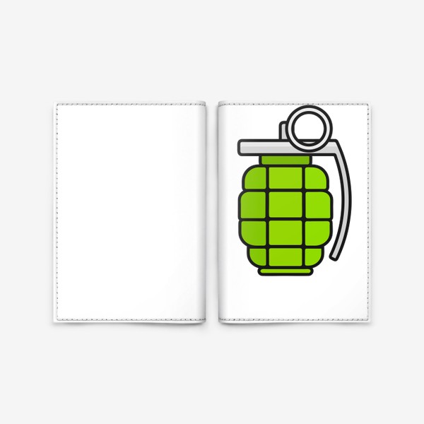 Обложка для паспорта «Граната»