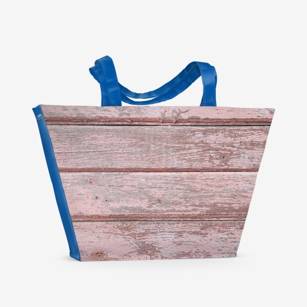 Пляжная сумка «Деревянный фон»