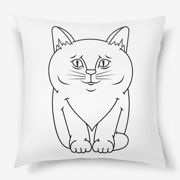Подушка «кот»