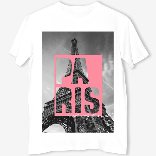 Футболка «Париж. Франция. Эйфелева башня»