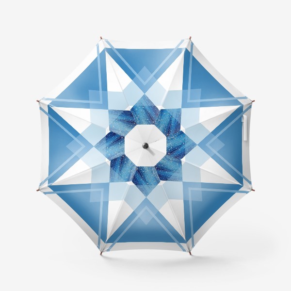 Зонт «Геометрия. Треугольники. Абстракция»