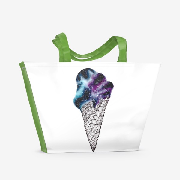 Пляжная сумка &laquo;Космическое мороженое&raquo;