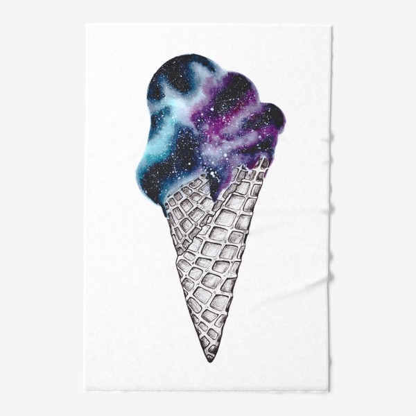 Полотенце «Космическое мороженое»