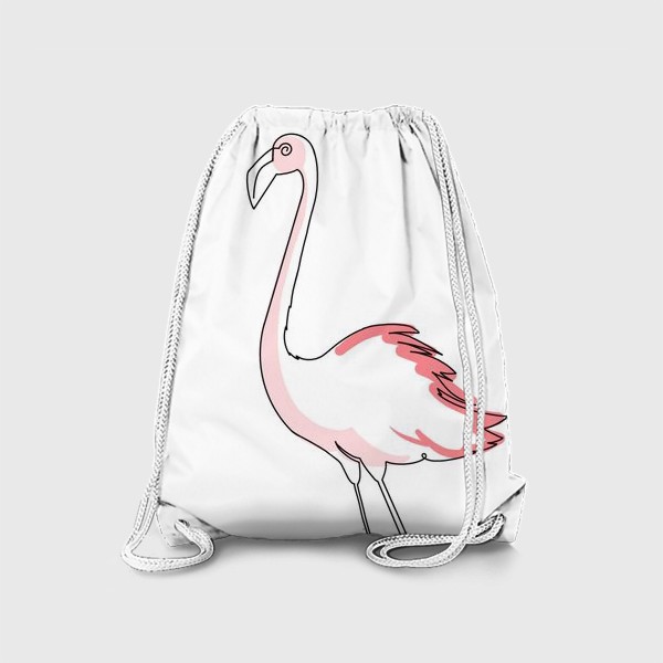Рюкзак «Фламинго. Минимализм.»