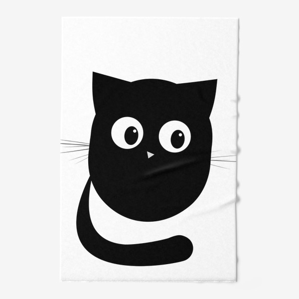 Полотенце «Нафаня - маленький черный котик»