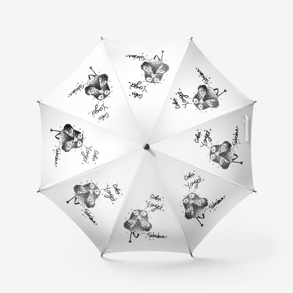Зонт «Сова Йога»