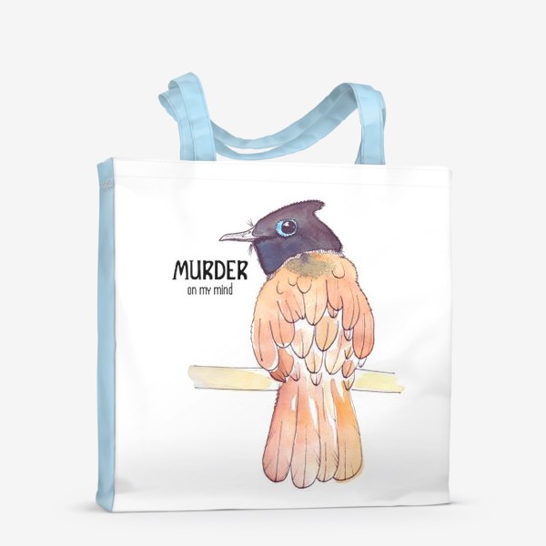 Сумка-шоппер «Murder on my mind»