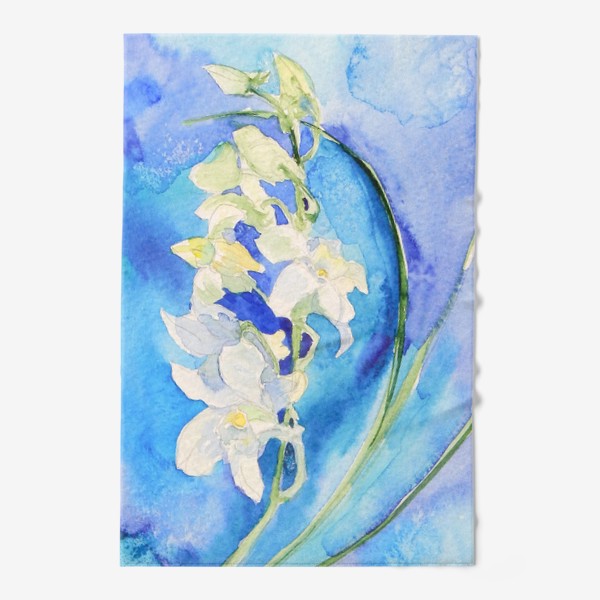 Полотенце «Белая орхидея»
