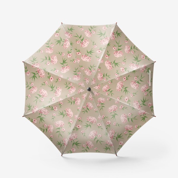 Зонт «Нежные пионы»