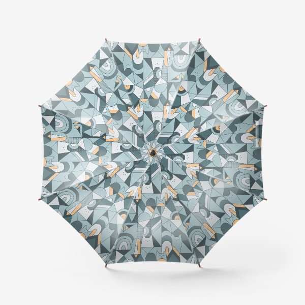Зонт «Коты в геометрии»