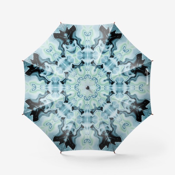 Зонт «Абстракт "Голубая бабочка"»