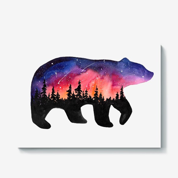 Холст «Медведь»