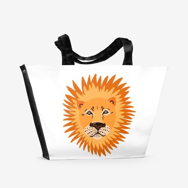 Пляжная сумка «лев»