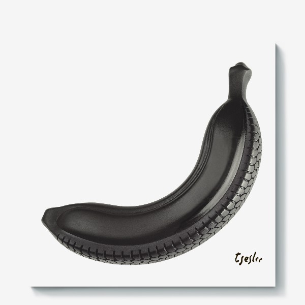 Холст «Banana Tyre (by Tsesler)»