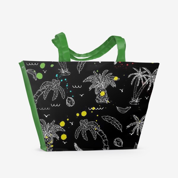 Пляжная сумка «пальмы»