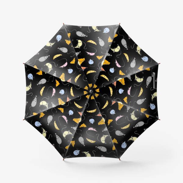 Зонт «мышки и сыр»