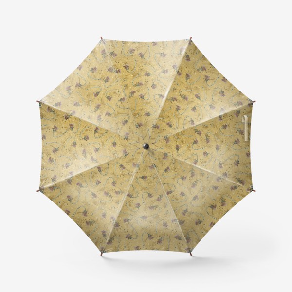 Зонт «Цветы. Античные мотивы.»